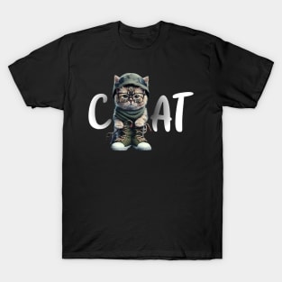 cute dude cat beautiful cat T-Shirt